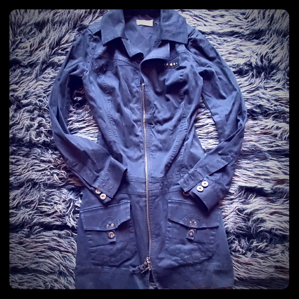 Diesel zip up dress